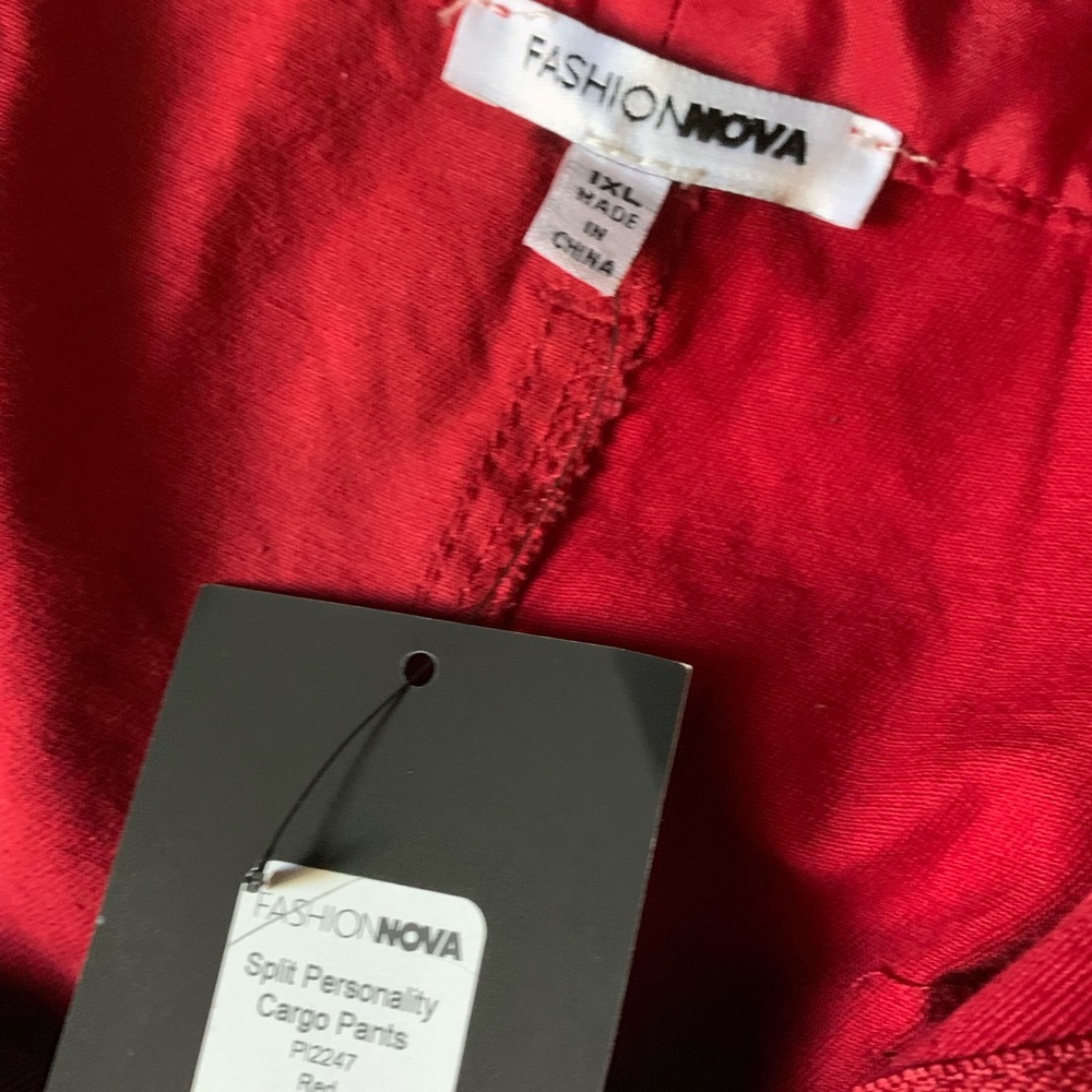 Two toned cargo pants